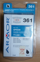 Armor Druckerpatrone Tintenpatrone Kompatibel Epson T1281 Schwarz 361