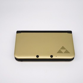 Nintendo 3DS XL  Gold Portable Video Game Console  + extras (USA Seller)