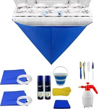 Mini Split AC Cleaning Kit Cleaner Bottles Waterproof Covers Wall AC