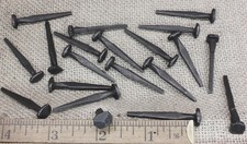1 1/2" Rosehead 20 Nails Square Wrought Iron Vintage Rustic Decorative Historic