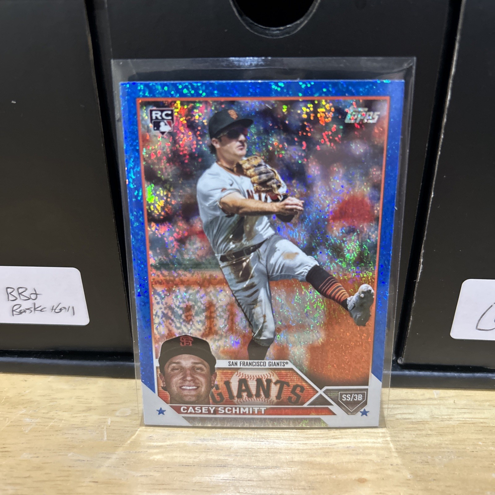 2023 Topps Update Series - Casey Schmitt #US133 Blue Foil /999 (RC)