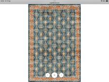 Rug Editorial Brand New Machine Washable Rug 185x275