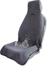 Seat Towel Cover, Waterproof, Sweatproof, Non-Slip Protector   Gray-1pc