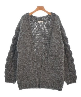 ICHI Antiquites Cardigans BrownxGray(Mixed) F 2200669154016