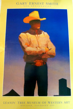 GARY ERNEST SMITH    LEANIN' TREE MUSEUM OF WESTERN ART   POSTER  1995