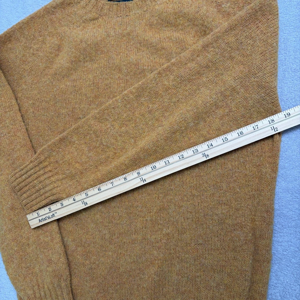 Suéter Howlin' Birth of the Cool de Lana Cuello Redondo Dorado M Hecho en Escocia Slim Hiedra Foto 4 de 4