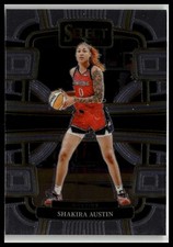 Shakira Austin 2024 Panini Select WNBA #17 Washington Mystics Card