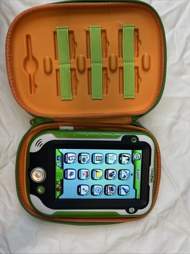 LeapFrog LeapPad ULTRA 33200 Game Green Tablet w/ Stylus, Cable CASE WORKS - Picture 10 of 10