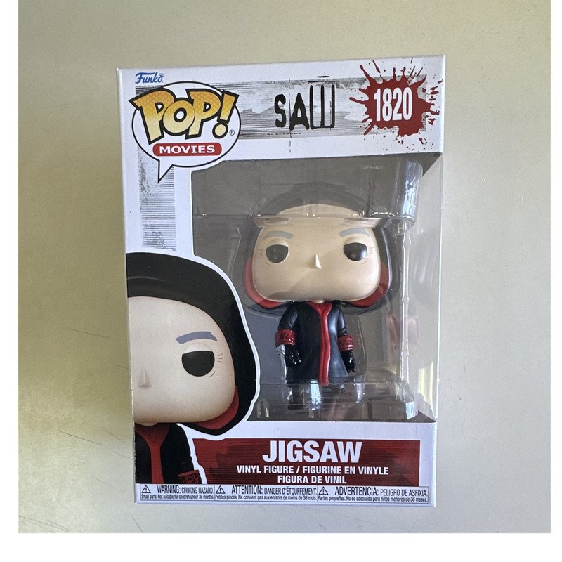 Funko Pop! Movies Saw Jigsaw Vinyl Figure #1820 Standard Multicolor