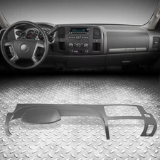 For 07-13 Silverado LS LT WT Sierra SL SLE Front Dash Board Cap Panel Cover Grey