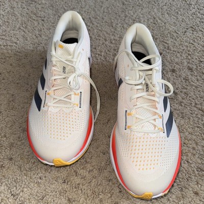 Adidas Adizero SL Running Shoes Men s Size 11.5 Orange White Lightweight Trainer