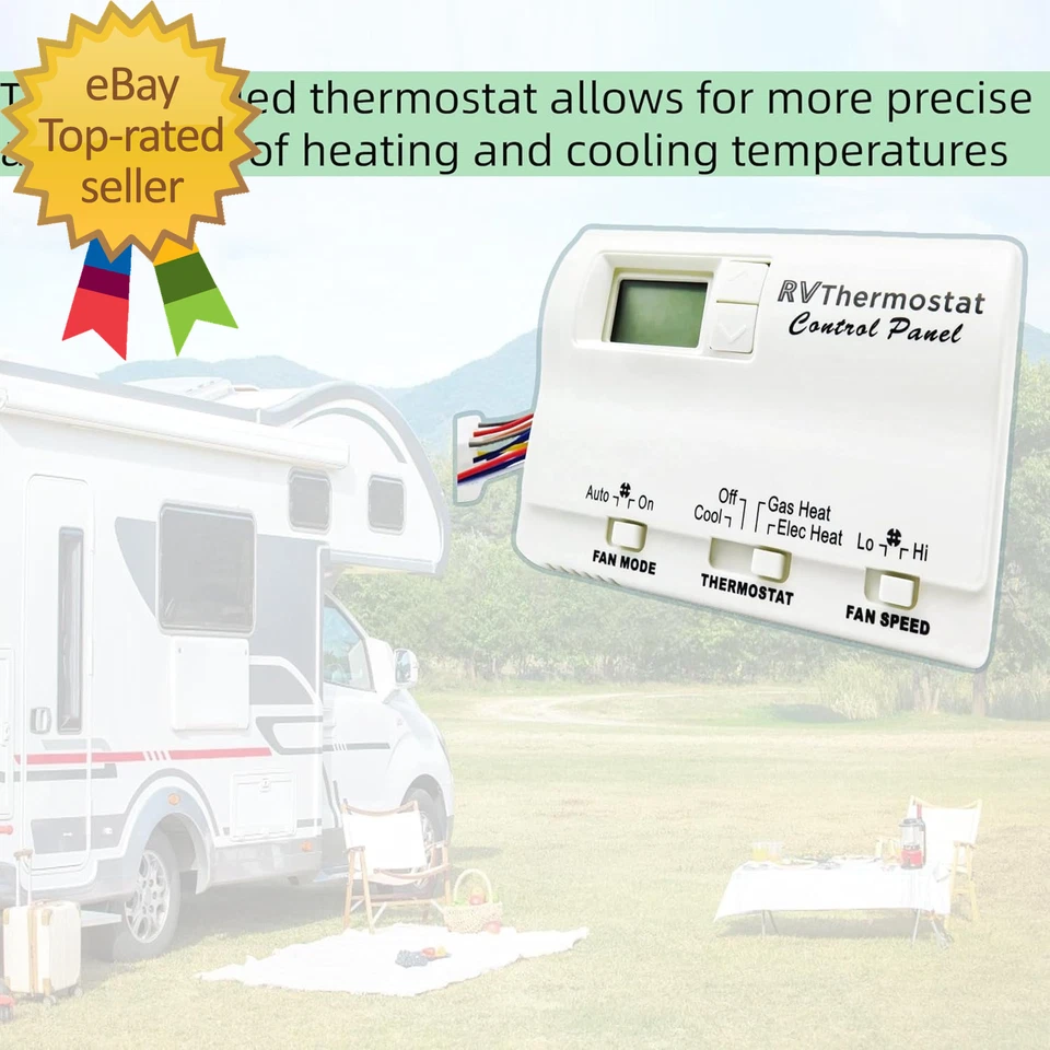 6536A3351 Digital Thermostat Replacement for Coleman-Mach Two-Stage Digital - Image 2 of 4