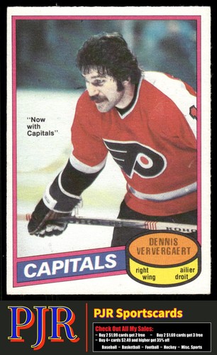 Dennis Ververgaert #99 1980 O-Pee-Chee card