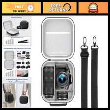 Travel Camera Case for Canon EOS Rebel T7 R100 R50 R6 Mark III - Durable, Lightw