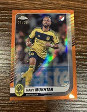Hany Mukhtar 2025 Topps Chrome MLS Orange /25 Nashville SC