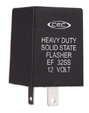 CEC Industries EF32SS Solid State Electronic Turn Signal Flasher Relay 12 V