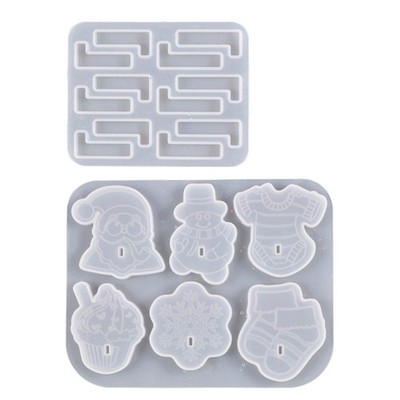 Refrigerator Hook Mould Hole-free Hook Mold for Whiteboard and Fridge Decor