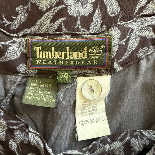 Maxi falda vintage Timberland floral oscura fluida para mujer Whimsigoth Witchy 14 - Imagen 2 de 7