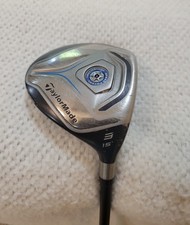 Taylormade Jetspeed 15 Deg. 3 Wood. Graphite Stiff 69 Gram Matrix Shaft Ex. Cond