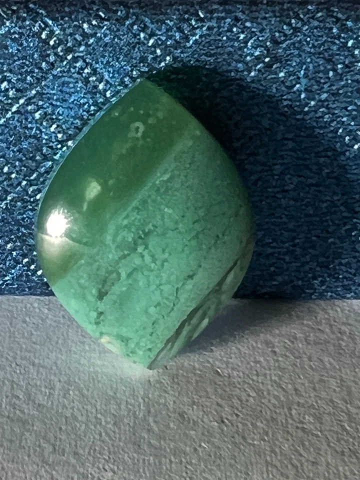 Cabujón Mtorolite cromo calcedonia Foto 2 de 4