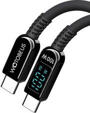 WOTOBEUS 6.5ft USB C to USB-C Cable Super Fast Charging, PD 100W PPS45W 6.5FT