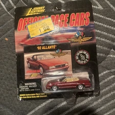 Johnny Lightning Official Pace Cars Indy 500 1992 Allante 1:64 Scale Diecast Car