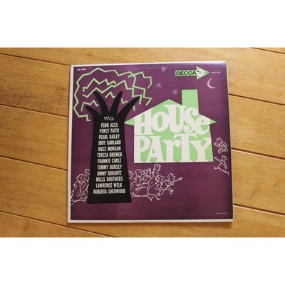 DECCA HOUSE PARTY - VARIOUS ARTISTS LP 12'' VINYL VG