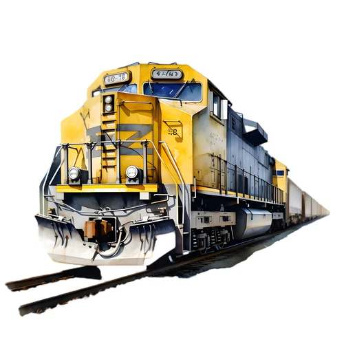 Train Self Adhesive Vinyl Waterproof Sticker
