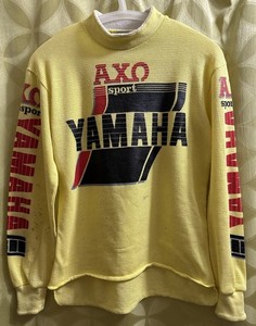 AXO SPORT モトクロスシャツ オフロード サイズLARGE イエロー Axo Jersey | eBay