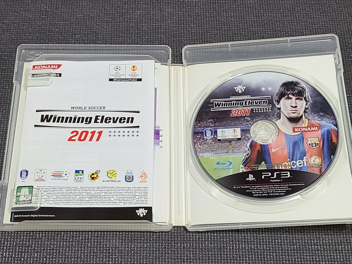 Sony PlayStation3 Winning Eleven 2011 Big Hit Retro Game
