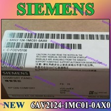 NEW SIEMENS 6AV2124-1MC01-0AX0 6AV2 124-1MC01-0AX0  HMI KP1200 Comfort