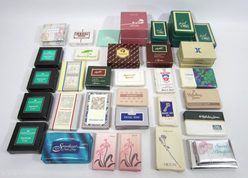 Vintage Lot 30+ Hotel Motel Travel Soaps & Misc Americana Hilton Holiday Inn