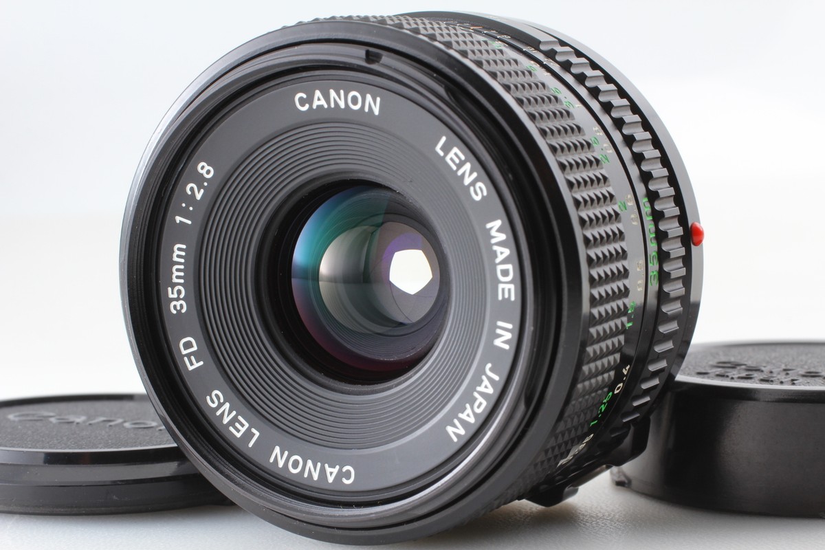 Canon FD 35mm f/2.8 レンズ　new FD Canon NEW FD 35mm f/2.8 MF Wide Angle NFD Lens [Near Mint