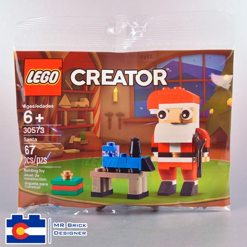 LEGO Creator Polybeutel 30573 Weihnachten Santa versiegelt Set kostenloser Versand Feiertage - Bild 1 von 2