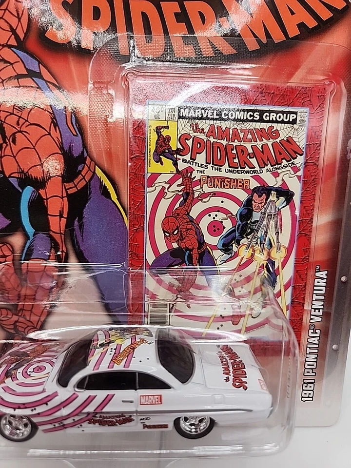 Pontiac Ventura 1961 Johnny Lightning Marvel The Amazing Spiderman - Изображение 2 из 4