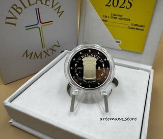 2 Euro Commemorativi Italia 2025 Anniversario Proof