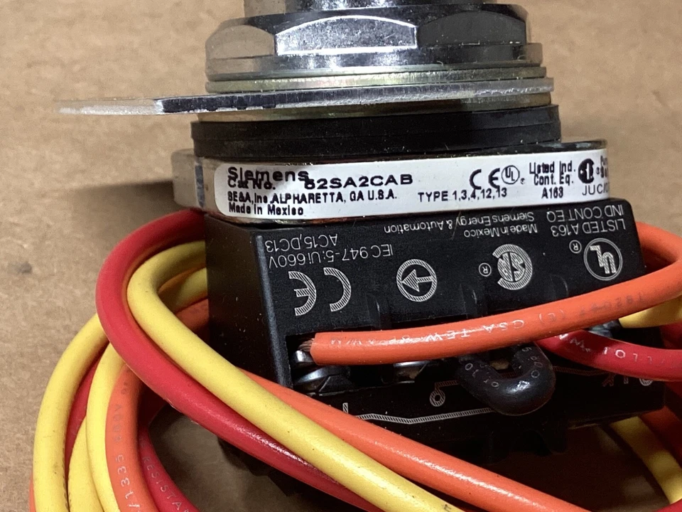 Selector Switch, Hand Off Auto 52SA2CAB #113G141*CO In stock  Free Shipping - Image 3 of 3