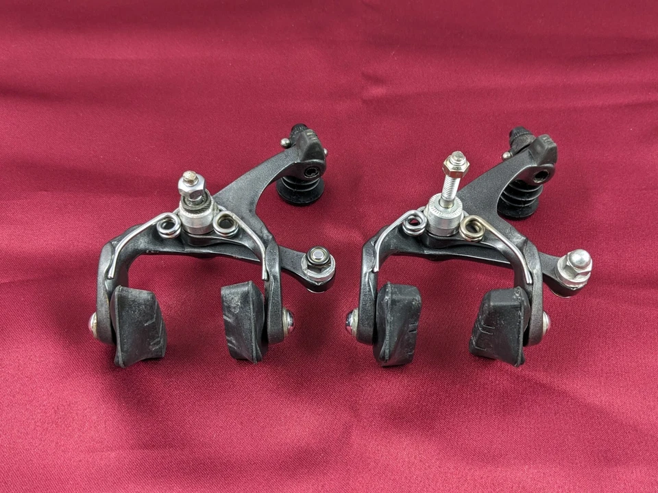 Modolo Mach 3 Caliper Brakes F/R Set Road Bike Side-Pull Black Italy NICE - Image 3 of 4
