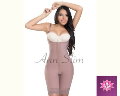 COLOMBIAN SHAPEWEAR POST SURGERY POWERNET GIRDLE SHAPER ANN SLIM 4302