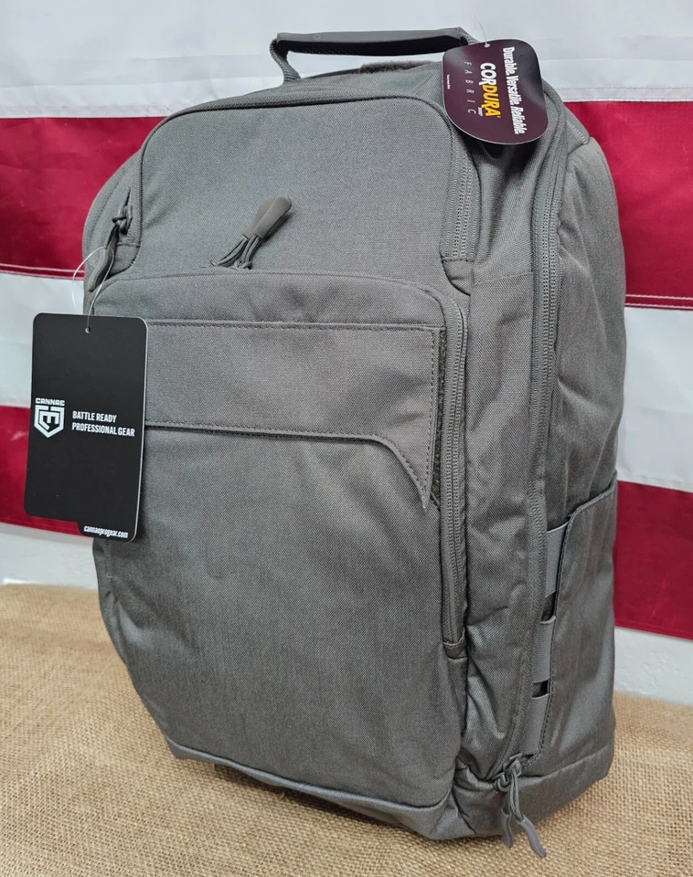 Mochila Bolso Gama Táctica CZ Legion de Cannae (Nailon Gris) - 40044 Foto 3 de 4