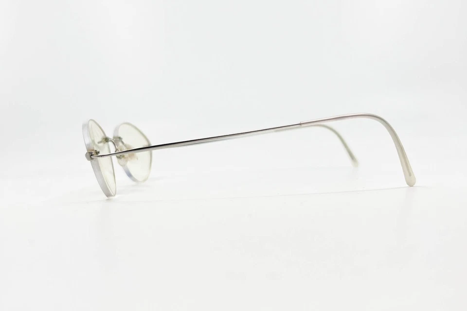 Rodenstock R4382 S4 Eyeglasses Frames Mens Clear Half Rim 49-17-145 15266 - Image 3 of 4