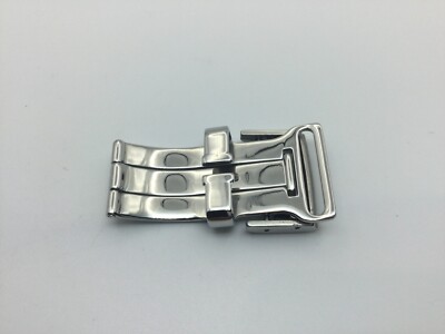 TOP QUALITY 20MM S/STEEL STRAP DEPLOYMENT BUCKLE CLASP FOR