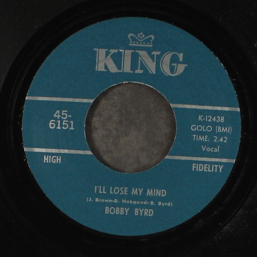BOBBY BYRD & JAMES BROWN: you've got to change your mind / i'll lose my mind 7"