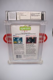 NES Nintendo Game SESAME STREET 123 1 2 3 - New & Sealed! WATA 8.0 with A+ Seal!