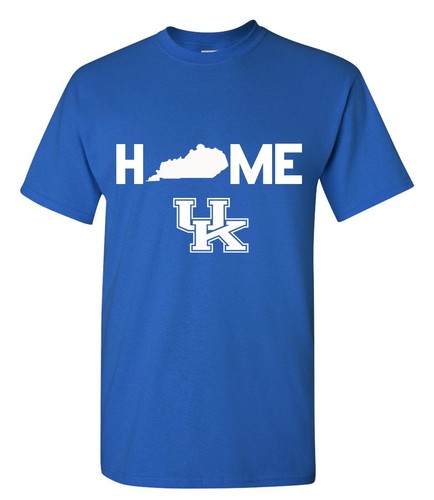 University of Kentucky Wildcats Home T-Shirt New basketball football 