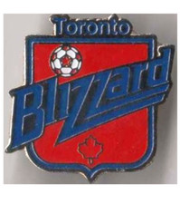 football pin  badge USA - Toronto Blizzard