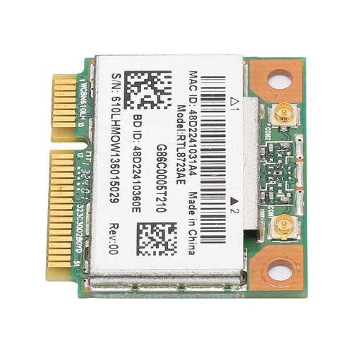 RTL8723AE HALF MINI PCIE 300MBPS+BLUETOOTH4.0 WLAN WIFI CARD 802.11n For /HP - Photo 3/12
