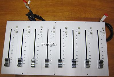 SSL Solid State Logic 626686X1 A-Series 8x 626380XR Linear Fader Panel - Grade A