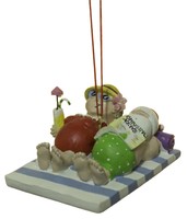 2.5 Inch Mr. And Mrs. Claus At The Beach Christmas Ornament 2.5 Inch Mr. And Mrs. Claus At The Beach Christmas Ornament
