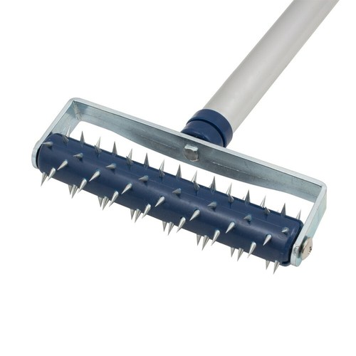 Stachelwalze Nagelroller Igelwalze Teleskopstiel Tapetenigel Tapeten-Entferner ( - Bild 3 von 3